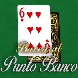 Baccarat - Punto Banco slot logo by Red Tiger Gaming at GoldRun Casino