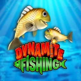 Dynamite Fishing logo – Slots by Inspired Gaming at GoldRun Casino