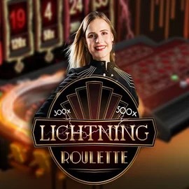 Lightning Roulette slot visual from Evolution available on hondenschoolpawsome.nl
