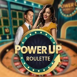 PowerUP Roulette logo – Live Casino by Pragmatic Play at GoldRun Casino