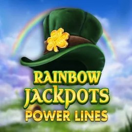 Rainbow Jackpots Power Lines game by Red Tiger Gaming – logo hosted on GoldRun Casino