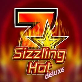 Sizzling Hot Deluxe logo – Slots by Novomatic at GoldRun Casino