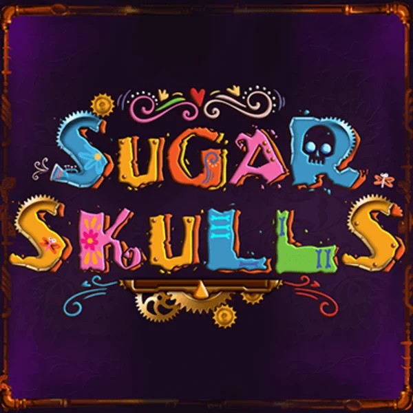 Sugar Skulls game by Booming Games – logo hosted on GoldRun Casino