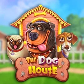 The Dog House slot logo by Pragmatic Play at GoldRun Casino