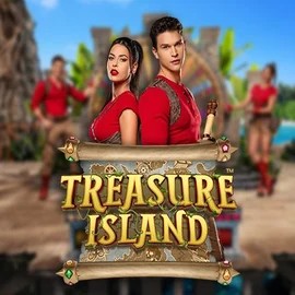 Live Casino logo of Treasure Island from Pragmatic Play at GoldRun Casino